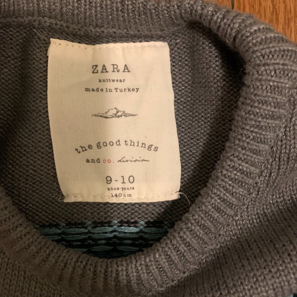 ZARA Kids Boy Sweater 9-10 - Picture 2 of 4
